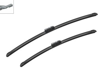 Stikla tīrītāja slotiņas priekšējās BOSCH 3397007296 A296S