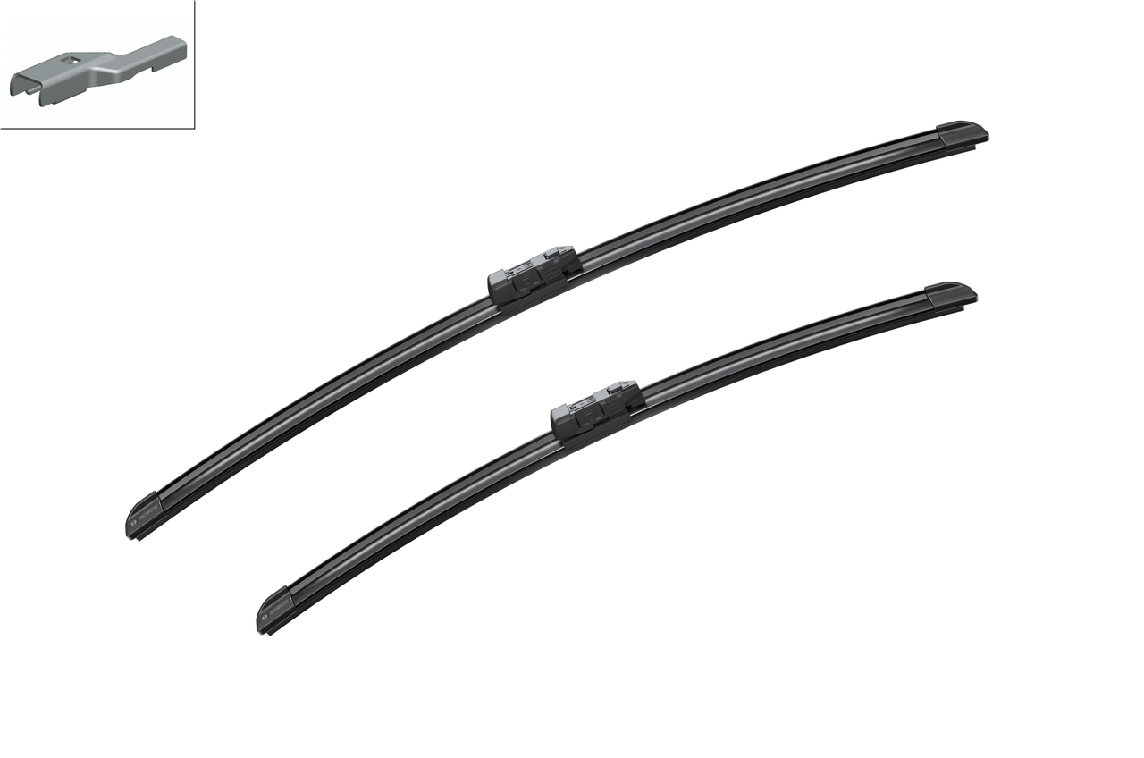 Stikla tīrītāja slotiņas priekšējās BOSCH 3397007296 A296S Stikla tīrītāja slotiņas priekšējās BOSCH 3397007296 A296S