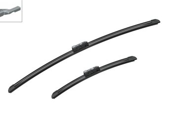 Stikla tīrītāja slotiņas priekšējās BOSCH 3397007299 A299S