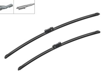 Stikla tīrītāja slotiņas priekšējās BOSCH 3397007644 A641S