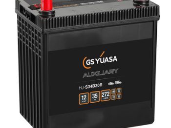 Akumulators START&STOP 35AH 272A 12V L+ YUASA Backup & Specialist AGM Auxilliary