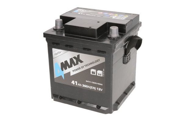 Akumulators 41Ah 360A 12V 4MAX Akumulators 41Ah 360A 12V 4MAX