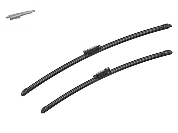 Stikla tīrītāja slotiņas priekšējās Bosch 3397118967 A967S Stikla tīrītāja slotiņas priekšējās Bosch 3397118967 A967S