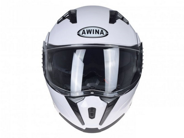 Moto ķivere ar paceļamu žokli AWINA FLIP-UP balta L (NOCENOTS !!!) Moto ķivere ar paceļamu žokli AWINA FLIP-UP balta L (NOCENOTS !!!) - Image 2