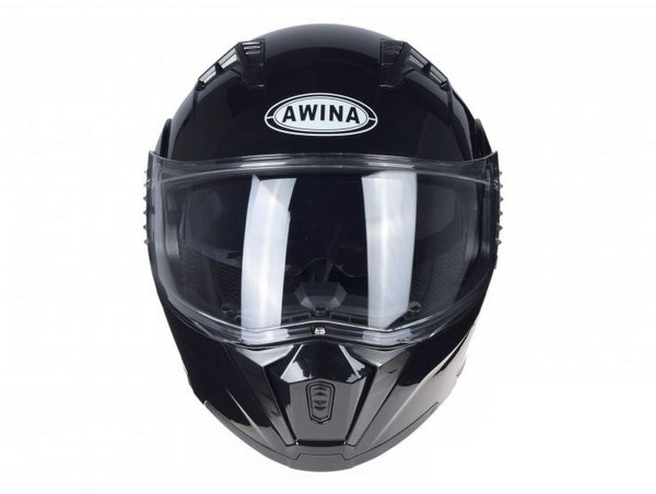Moto ķivere ar paceļamu žokli AWINA FLIP-UP melna Moto ķivere ar paceļamu žokli AWINA FLIP-UP melna - Image 2