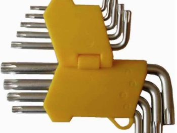 Seškanšu komplekts TORX 9 GAB. ALBURNUS 51371