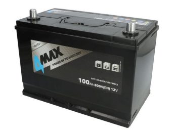 Akumulators 100Ah 800A 12V Asia 4MAX