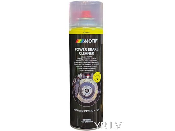 BRAKE CLEANER bremžu tīrīšanas līdzeklis aerosols 500 ml MOTIP BRAKE CLEANER bremžu tīrīšanas līdzeklis aerosols 500 ml MOTIP