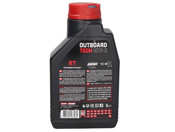 Eļļa ūdens transportam 2T 1L Outboard Tech MOTUL Eļļa ūdens transportam 2T 1L Outboard Tech MOTUL - Image 2