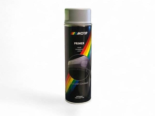 Grunts aerosolā pelēka 500 ml MOTIP 004054 Grunts aerosolā pelēka 500 ml MOTIP 004054