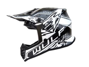 Ķivere M/X WULFSPORT OFFROAD AIR-X bērniem melna