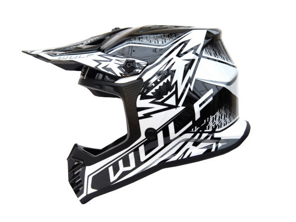 Ķivere M/X WULFSPORT OFFROAD AIR-X bērniem melna Ķivere M/X WULFSPORT OFFROAD AIR-X bērniem melna