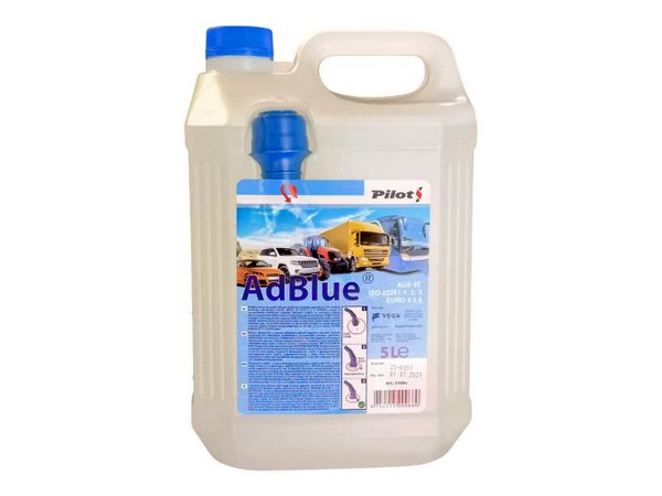 AdBlue šķidrums ar piltuvi PILOTS 5L AdBlue šķidrums ar piltuvi PILOTS 5L