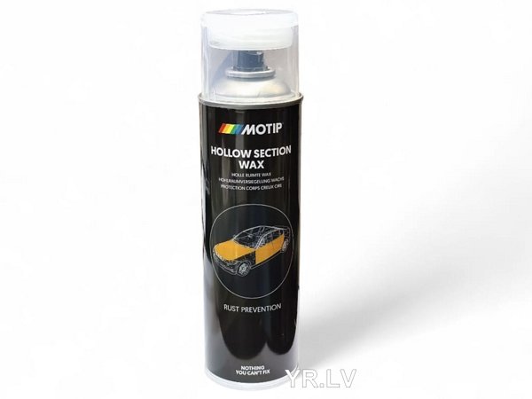 Pretrūsas aizsardzības vasks slēgtajiem dobumiem 500ml Motip 000046 Pretrūsas aizsardzības vasks slēgtajiem dobumiem 500ml Motip 000046
