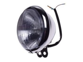 Priekšējais moto lukturis BA20D (12V 35/35W), BA9S (12V 4W) Kingroad XT50Q, Marķējums: E4