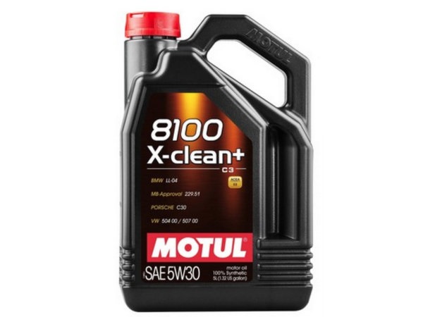 Motoreļļa 5W30 MOTUL 8100 X-CLEAN+ 5L Motoreļļa 5W30 MOTUL 8100 X-CLEAN+ 5L
