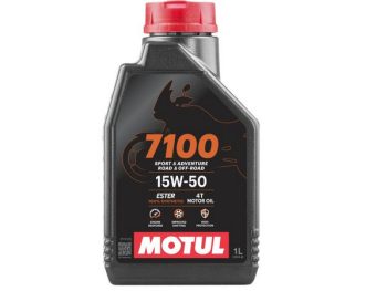 Motoreļļa 4T dzinējiem 7100 15W50 (ēstera) 1 litrs Motul 104298