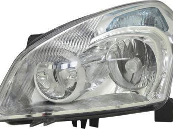Reflektors Kreisās puses (D2R/H7, elektrisks, ar motoru) NISSAN QASHQAI I J10 02.07-04.10