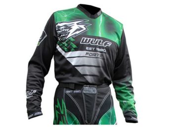 T-krekls WULFSPORT RACE zaļš XL 8883030