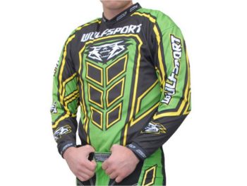 T-krekls M/X WULFSPORT AXIUM zaļš 2XL 92063