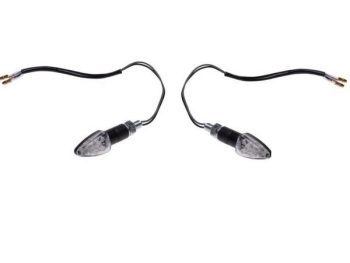 Universāls LED (12V 1w) moto pagrieziena rādītāju pāris
