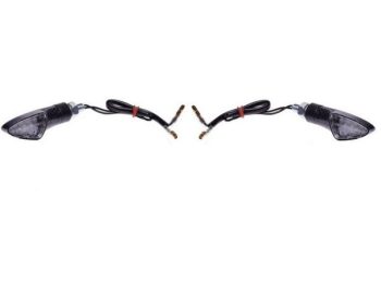 Universāls LED (12V 1w) moto pagrieziena rādītāju pāris carbon