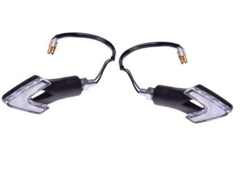 Universāls LED (12V 1W) moto pagrieziena rādītāju pāris