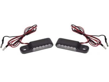 Universāls LED moto pagrieziena rādītāju pāris