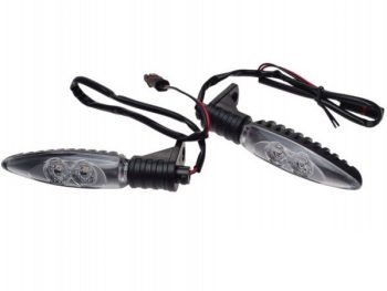 Priekšējo LED pagrieziena rādītāju pāris priekš BMW S1000RR HP4 F800GS R1200R K1300S G450X F800ST R NINE T, CE marķējums nav