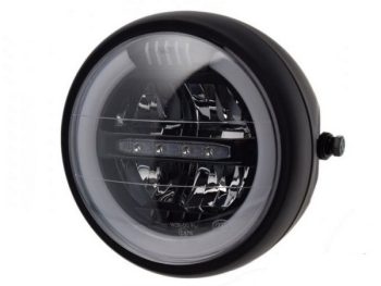 Universāls priekšējais moto LED lukturis LED, Marķējums E10