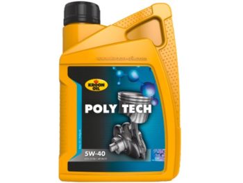 Motoreļļa 5W40 POLY TECH KROON-OIL 1 litrs