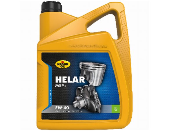 Motoreļļa 5W40 HELAR MSP+ KROON-OIL 5 litri Motoreļļa 5W40 HELAR MSP+ KROON-OIL 5 litri