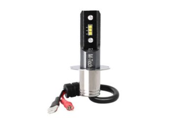 LED gaismas spuldze H3 12V 3W, balta 6000K (LB503W-01B)