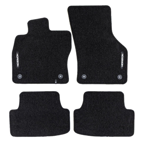 TEKSTILA PAKLĀJIŅI HORIZON AUDI A3 8V 2013-2020; VW GOLF VII 2012-2020; AUDI A3 SPORTBACK 8V 2013-2020; SEAT LEON III 2012-2020; VW GOLF VIII 2019- TEKSTILA PAKLĀJIŅI HORIZON AUDI A3 8V 2013-2020; VW GOLF VII 2012-2020; AUDI A3 SPORTBACK 8V 2013-2020; SEAT LEON III 2012-2020; VW GOLF VIII 2019-