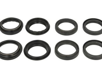 Blīvslēgu un putekļu gumijas komplekts TRIUMPH ADVENTURER, THUNDERBIRD, TRIDENT 900/1200 1995-2003 Izmēri: 43x55x10,5/11