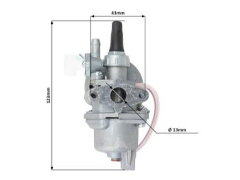 Karburators 50cc 2T ķīniešu mini bike, bērnu kvadricikliem M74007