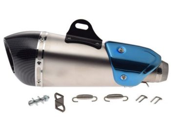 Universāls izputēja trokšņa slapētāja pēdējais bundulis CARBON L-363mm