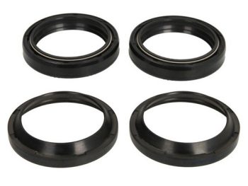 Blīvslēgu un putekļu gumijas komplekts KAWASAKI KDX, KX; SUZUKI RM; TRIUMPH TIGER 125-955 1988-2006 Izmēri: 43x55 x10
