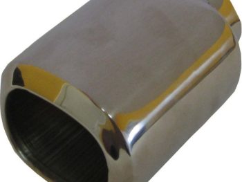 Izpūtēja uzgalis Garums: 140mm; Priekšā: 90x80mm; Diametrs aizmugurē: 60mm