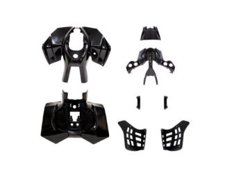 Plastmasas komplekts kvadriciklam HB ATV 50 R melns