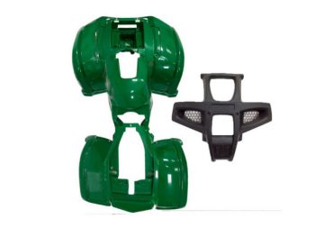 Plastmasas komplekts ATV 200cc kvadriciklam zaļš