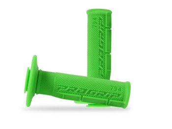 Moto stūres gumijas rokturu komplekts Enduro PROGRIP 794 zaļš