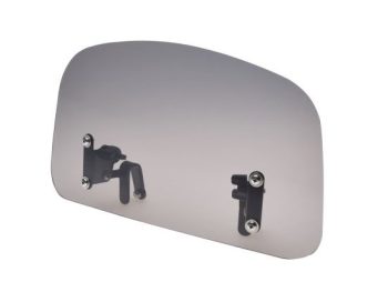 Universāls moto vējstikls deflektors 285x167mm tonēts