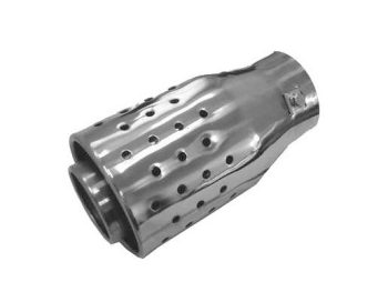 Izpūtēja uzgalis Garums: 180mm; Priekšā: 100mm; Diametrs aizmugurē: 75mm