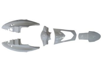Virsbūves plastmasas elementu komplekts KYMCO AGILITY balts