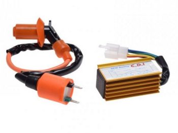 CDI bloks+ aizdedzes spole HONDA CRF50 PITBIKE Tuning