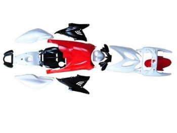 Virsbūves plastmasas elementu komplekts YAMAHA AEROX līdz 2012 gadam