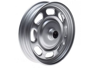 Priekšējā riteņa tērauda disks 10"x 2.15 , ass diametrs 10mm