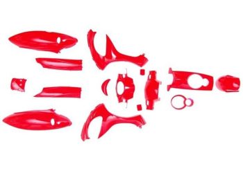 Virsbūves plastmasas elementu komplekts JONWAY SHOTGUN sarkans