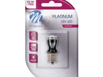 LED gaismas spuldze (Blisters 1 gab.) PR21W 12/ BA15S, Sarkana